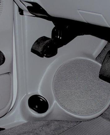 Q Logic Q Forms 6.5" Kick Panel Speaker Enclosures Compatible with Ford/Mazda/Bronco II/Ranger/B-Series