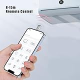 Universal Mini Smart IR Remote Controller Adapter Android Mobile Phone Infrared Controller Smartphone Infrared Controller Adapter for Using in Control Most Home Appliances (Type C, Silver)