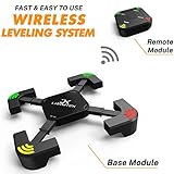 CARMTEK Level Wizard - Wireless RV Leveling System | Camper Leveling System with Extensible Legs for Accurate Leveling | Fast & Easy Way to Level Your RV