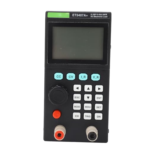 0‑180V 0‑30A 200W Single Electronic Load Tester Programmable DC Electronic Load Tester Channel Battery Capacity Tester (US Plug 110v)