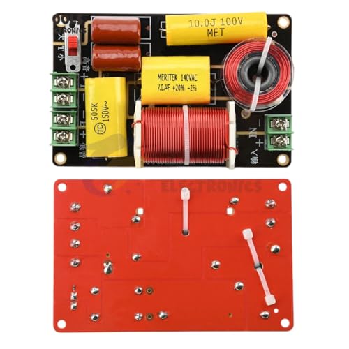 GEUTNAITAI Weah-250 2750/2800Hz 250W 2 Way Frequency Divider Audio HiFi Filter Circuit Board Tweeter Bass Crossover Filter