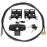 113436-100XQ Truck Cap Twist Handle Kit for Leer Truck Caps 100XQ, 100XL, 100XR, and TSC700 with Striker Latches 83514/83515