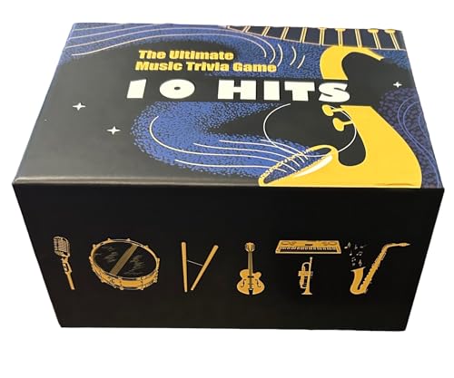 10 Hits Music Triva Card Game