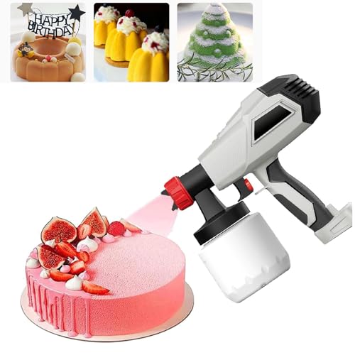 Chocolate Spray Gun, DIY Baking Airbrush Coloring Gun, Cake Desserts Decor Sandblasting Machine, Portable Small Baking Sprayer Cake Sprayer Kit for Chocolate Decoration