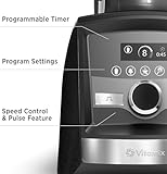 Vitamix Ascent Series A3500 Gourmet SmartPrep Kitchen System with Food Processor Attachment plus 2 additional Blade Discs, 64-ounce Low-Profile Container with SELF-DETECT, White