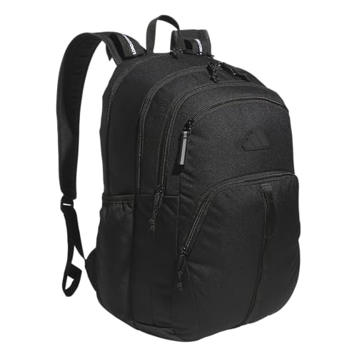 adidas Prime Backpack for Work, Travel Bag for Women and Men with Padded Compartment for Laptop, Black, One Size