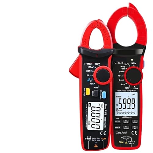 1Pcs Clamp Meter UT210E UT210D UT210C UT208B UT207B UT206B UT205E Digital Ammeter Pliers Amperimetric Clamp(UT210D)