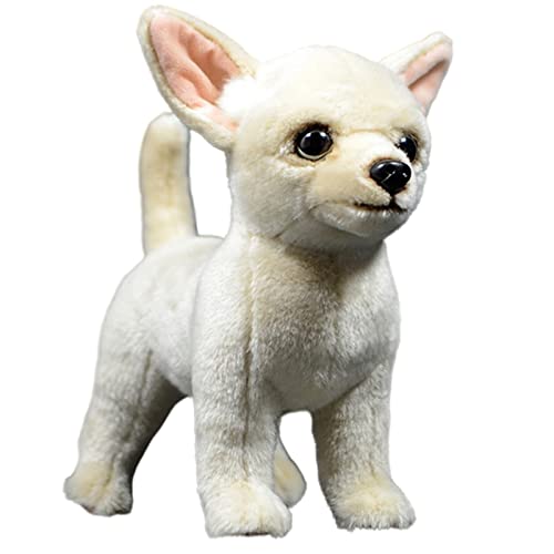 FRANKIEZHOU Simulation Chihuahua-10,Dog Stuffed Animals,Realistic Dog Toy,Puppy Dog Stuffed Animals for Kids, Chihuahua Plush,Girls Gifts, Kids' Plush Toy