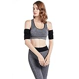 Bakerdani Hot Sweat Neoprene Compression Arm Sauna Sleeves Slimmer Bands Wraps Arm Trimmers for Men & Women (a Pair)