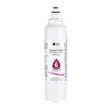 LG LT800P2 6-Month / 200 Gallon Refrigerator Replacement Water Filter, 2 Count (Pack of 1), White