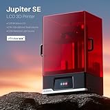 ELEGOO Jupiter SE Resin 3D Printer, Large MSLA 3D Printer with 12.8-inch 6K Monochrome LCD, Printing Size of 10.94 x 6.15 x11.81 Inch