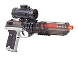 Game Face GFSGPKTGS Ghost Eraser Spring-Powered Airsoft Shotgun And Tactical Pistol Kit With Red Dot Scope (Grey/Smoke)