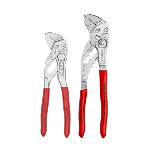 KNIPEX Tools - 2 Piece Mini Pliers Wrench Set (9K0080121US)