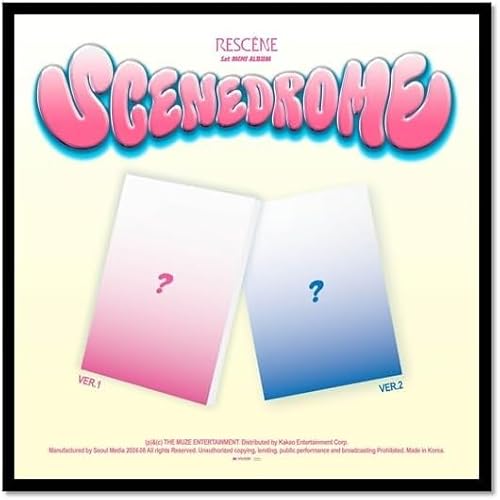 RESCENE SCENEDROME 1st Mini Album (Ver.1) with a tracking number