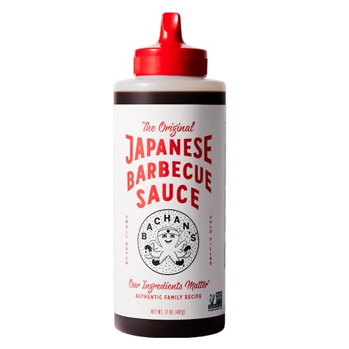 Bachan's The Original Japanese Barbecue Sauce, Small Batch, Non GMO, No Preservatives, Vegan and BPA free, 17 Oz