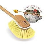 Shurhold 1960 Marine Mate 6 Inch Soft Bristle Brush with 48 Inch Handle