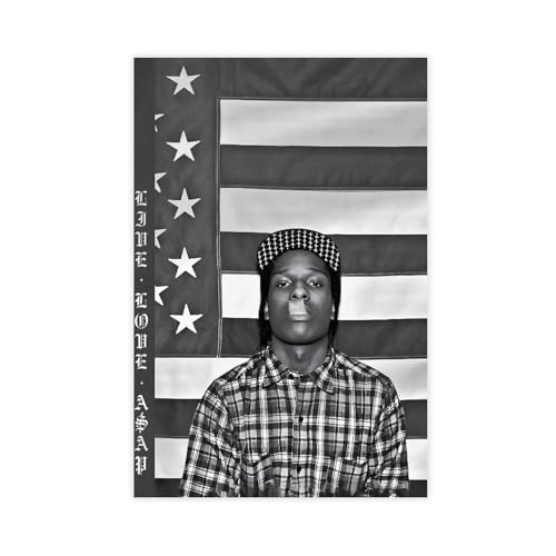 A$AP Poster Rocky RAP HD Print Music Canvas Posters for Room Aesthetic Wall Art Bedroom Decor 98