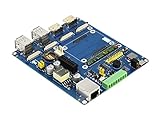 Waveshare Raspberry Pi Compute Module 4 IO Board with PoE Feature (Type B) Suitable for Variants of CM4