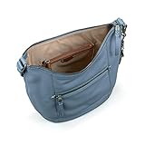 The Sak Sequoia Hobo Bag in Leather, Single Shoulder Strap, Maritime