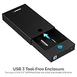 SABRENT USB 3.0 Tool Free Enclosure for 2.5” and 3.5” Internal SATA Hard Drives (EC-KSL3)