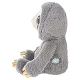 Webkinz 9 inch Sloth Plush, Premium Stuffed Toy Animal, Grey