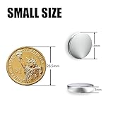 JIUMAG 60Pcs N52 Magnets Neodymium,18mm x 3mm Super Strong Round Rare Earth Magnets,Muti-use Premium Neodymium Fridge Magnets,Heavy Duty Magnets Tiny for DIY, Crafts, Office, Dry Erase Board