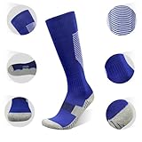 10 Pairs Kids Soccer Socks Stretchy Knee High Tube Socks Colorful Football Athletic Team Socks for Boys Girls (7-12 Years Old(Arrow))