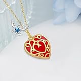 Zelda Heart Container Necklace Sterling Silver Legend of Zelda Necklace Zelda Cosplay Gifts for Women Men