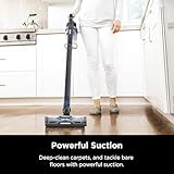 Shark Pet Cordless Stick Vacuum with XL Dust Cup, LED Headlights, Removable Handheld Vac, Crevice Tool, Portable Vacuum for Household Pet Hair, Carpet and Hard Floors, 40min Runtime, Grey, IX141