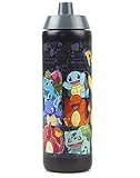 Pokemon Water Bottle Pikachu 724ml Plastic Sports Drink Cup One Size