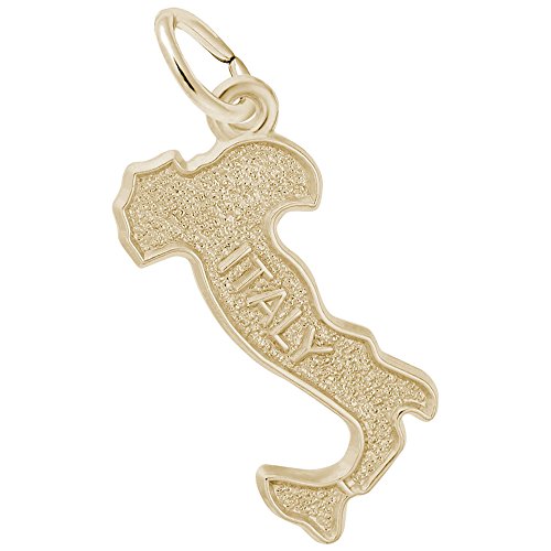 Gold Plated Italy Charm