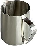 Rattleware 32 oz Stainless Steel Pitcher - Perfect Latte Art Creation, Drip-Resistant Spout, Ergonomic Handle - Ideal for Home, Cafe, Restaurant