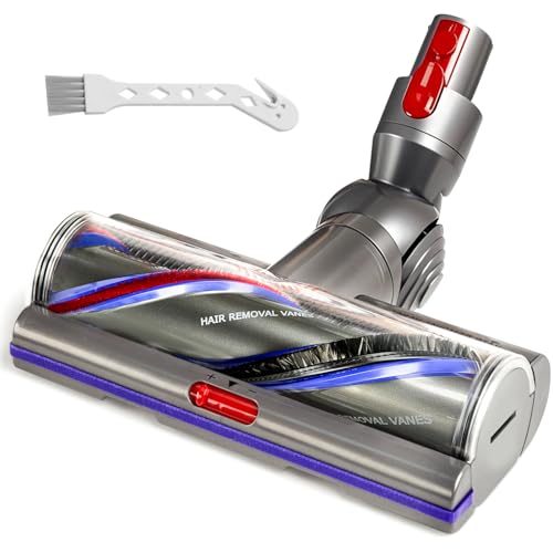 High Torque Brush Head Replacement Vacuum Attachment for Dyson V11 V15 V10 V8 V7 SV10 SV11 SV12 SV14 SV15 SV22 SV25 Models, Upgrade Vacuum Cleaner Head for Dyson Parts & Accessories No. 970100-04 & 05