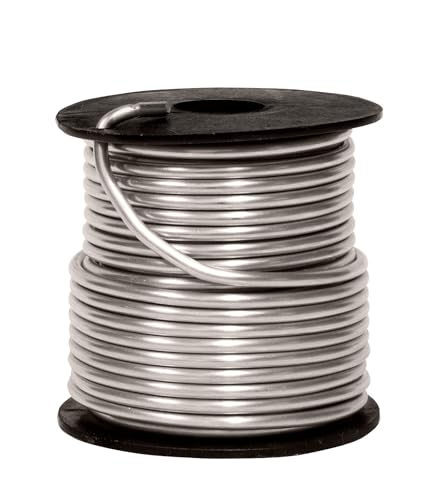 Jack Richeson Armature Wire, 1/8 Inch x 50 Feet, Aluminum