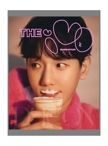 DICON VOLUME N°25 Baekhyun B Type Version 200p Magazine+3p PhotoCard+Removable Seal&Collector Book+Tracking Sealed BAEK HYUN