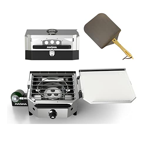 MAGMA CO10-112-M, Marine Crossover Bundle, Single Burner Firebox, Pizza Oven Top and Pizza Peel