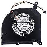 Replacement CPU+GPU Cooling Fan for Gigabyte Aero 15 OLED, AERO 17 HDR XA, RP75XA RP77XA, for Aorus 15G 17G YB XB WB KB SB YC XC YD XD KD, P/N: PLB07010S12HH (0.28 inch Thick)