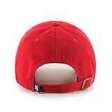 MLB New York Yankees Men's '47 Brand Clean Up Cap, Red, One-Size