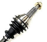 DTA 2 New Front CV Axle Shafts Fit 2007-2016 Club Car XRT1550, Carryall 295, Bobcat 2200, with 4 Passenger Seats Only. Front Left and Right, Replaces OEM# 103762201, 103296201, 102793701