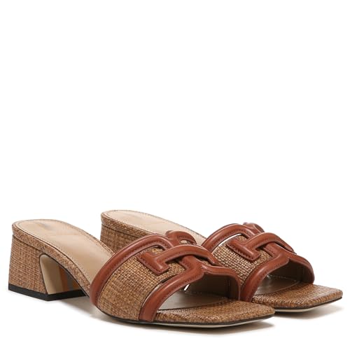 Sam Edelman Women's Waylon Heeled Sandal Rich Cognac/Cuoio 6 Medium