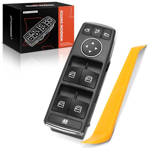 A-Premium Master Power Window Switch Compatible with Mercedes-Benz GL63 AMG 2013-2016, GLE43 AMG, GLE63 AMG, GLE63 AMG S, GL350, GL450, GL550, CLA250, CLA45 AMG, G550, G63 AMG, ML350, ML550, ML63 AMG