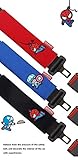 Marble Hero Adult Car Seat Belt Cover, Car Interior, 2P (Blue (Captain America) 2P)