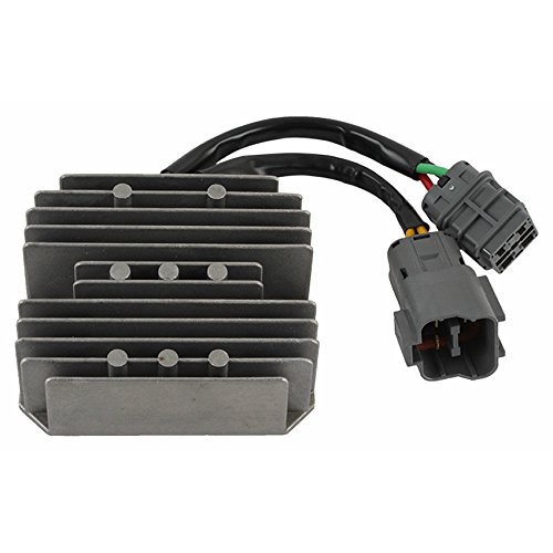 RAREELECTRICAL New 12V Rectifier Regulator Compatible With Yamaha Atv Grizzly 300 2012-13 1Sc-H1960-01-00 1Sch19600000 1Sc-H1960-00-00 1Sch19600100