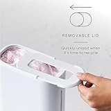 YouCopia StoraBag Plastic Bag Dispenser, Space-Saving Organizer for Kitchen Cabinet or Pantry Storage, One-Size, Speckled White