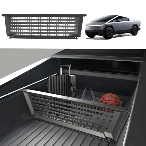Truck Bed Molle Panels for Tesla Cybertruck 2024 2025 Accessories, Aluminum Alloy Truck Bed Rails, Optimize Your Cargo Space