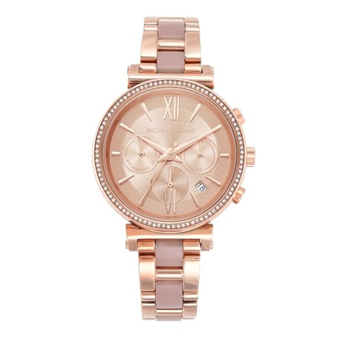 Michael Kors Analog Rose Gold Dial Women's Watch - MK6560