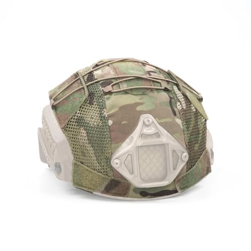 Tactical Helmet Cover for Ops-Core SF,Bump Helmet in L/XL,Airsoft Hunting Gear Outdoor (MC)