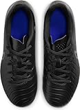 NIKE Boy's Football Low, Black Chrome Hyper Royal, 35 EU