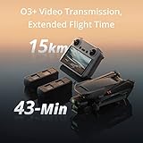 DJI Mavic 3 Pro Fly More Combo with DJI RC, Flagship Triple-Camera Drone with 4/3 CMOS Hasselblad Camera, 15km Video Transmission, 3 Batteries, Charging Hub, FAA Remote ID Compliant