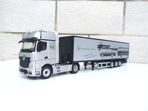 FloZ for NZG for Mercedes for Benz Actros Truck & Trailer 1/50 Truck Pre-Built Model